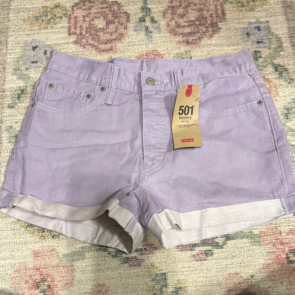 Levi's Women's Purple Shorts